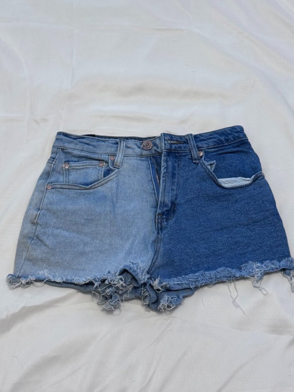 Almost Famous, Two-Toned, Cut off Jeans shorts Size 1